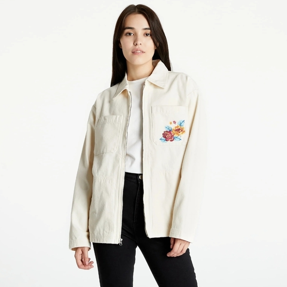 Vans Anaheim Factory Collection Women Medium Needlepoint Jacket Floral 102025